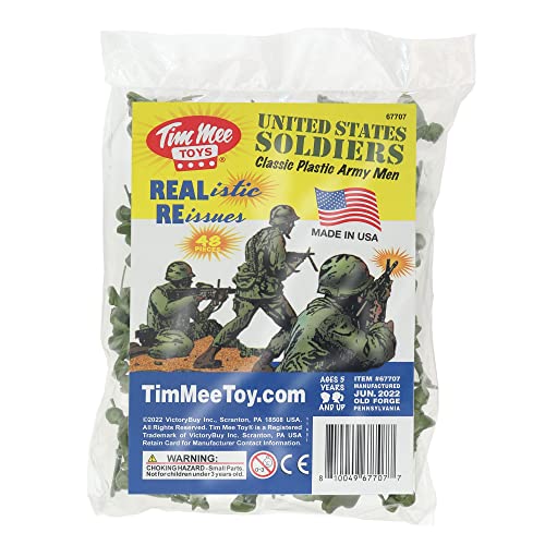 48 OD Green Army Men - USA Made