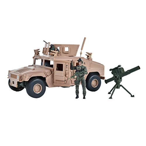 Elite Force Humvee Playset with Action Figure & Accessories