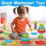Stackable Educational Montessori Toys for Kids