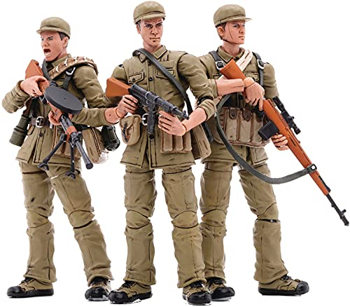 4-Inch PVC Military Action Figure Toy Collection
