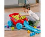 Shape Sorting Wagon Building Set - Toy Gift