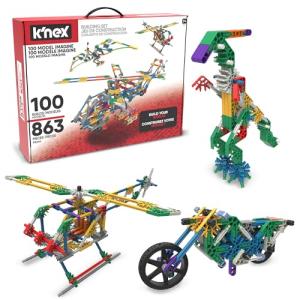 K'NEX 100 Model Building Set for Kids