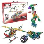 K'NEX 100 Model Building Set for Kids