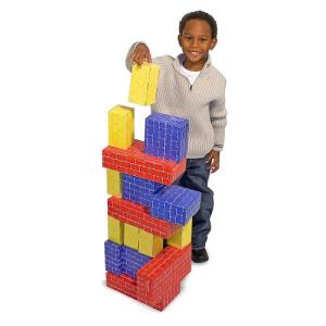 Melissa & Doug Jumbo Building Blocks - 40 Pieces