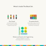 Wooden Block Set - 70 Pieces