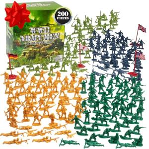 200-piece World War II Army Men Playset