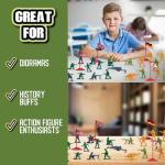 200-piece World War II Army Men Playset