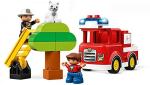 LEGO DUPLO Town Fire Truck 10901 Building Blocks (21 Pieces)