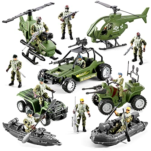 76-in-1 Army Men Boys Toys Set