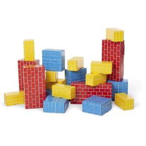 Melissa & Doug Jumbo Cardboard Building Blocks