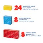 Melissa & Doug Jumbo Cardboard Building Blocks