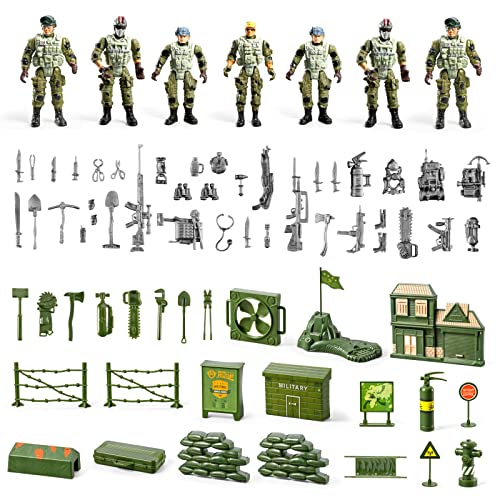 76-in-1 Army Men Boys Toys Set