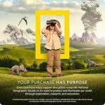 NATIONAL GEOGRAPHIC Rock Collection Box for Kids – 200+ Piece Gemstones and Crystals Set Includes Geodes and Real Fossils, Rocks and Minerals Science Kit for Kids, A Geology Gift for Boys and Girls