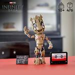 Marvel LEGO Groot Action Figure Building Set