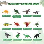 Dig for 12 Cute Dinosaur Toys - STEM Birthday Gift