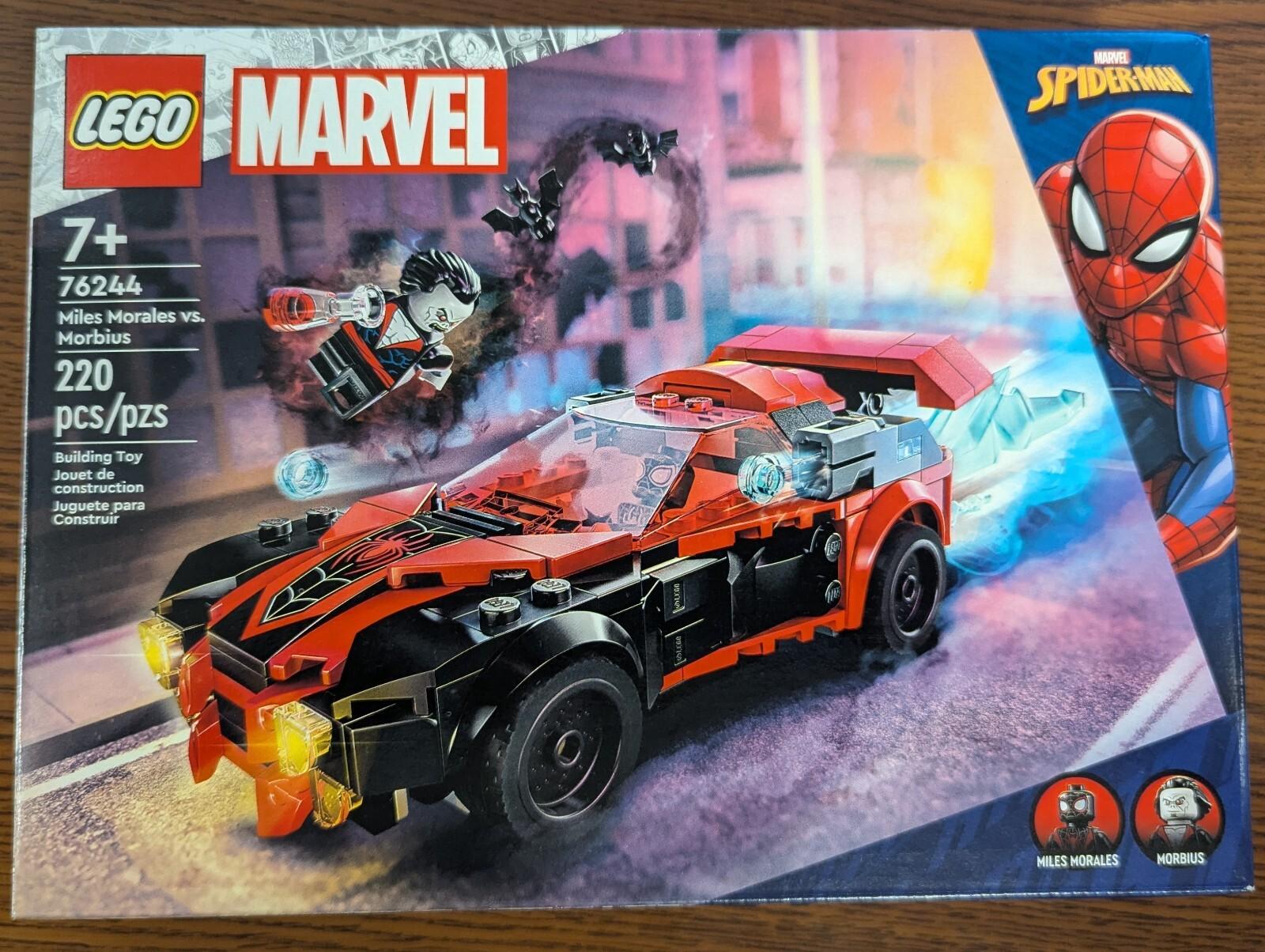 Spider-Man LEGO Building Set with Car & Minifigures