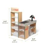Wooden Fresh Mart Grocery Store for Kids