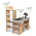 Wooden Fresh Mart Grocery Store for Kids