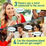 The Chameleon, Award-Winning Board Game for Families & Friends