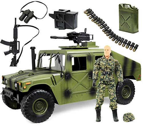 Military Humvee Toy Set for Boys