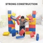 Kids' Cardboard Building Blocks, 40 Pack