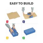 Kids' Cardboard Building Blocks, 40 Pack