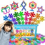 Educational Interlocking Building Blocks - 300 Pieces
