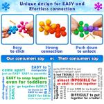 Educational Interlocking Building Blocks - 300 Pieces