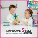 Educational Interlocking Building Blocks - 300 Pieces