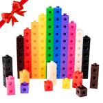 100-Piece Linking Cubes Set for Kids' STEM Education