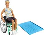 Barbie Ken Fashion Doll with Wheelchair & Ramp