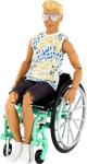 Barbie Ken Fashion Doll with Wheelchair & Ramp