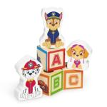 PAW Patrol Wooden ABC Block Truck with Alphabet Blocks