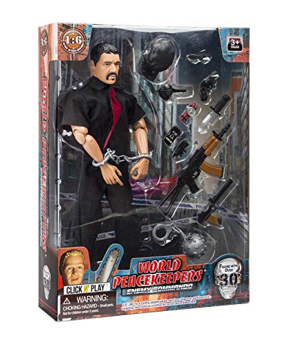 Enemy Commando 12” Action Figure Play Set