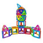 Magnetic Building Blocks Set - 112 Pieces