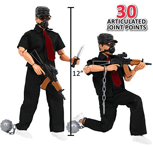 Enemy Commando 12” Action Figure Play Set