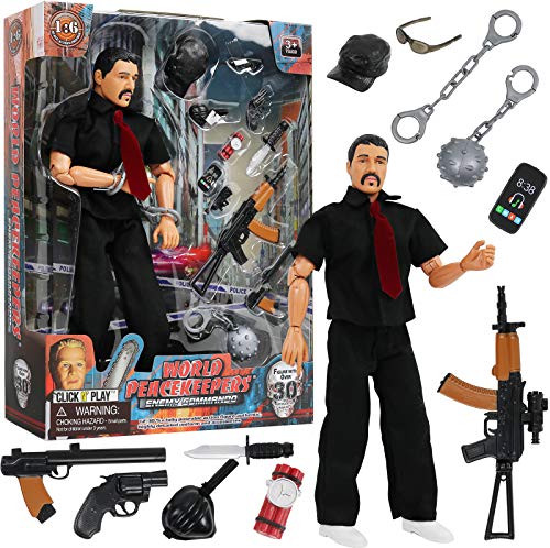 Enemy Commando 12” Action Figure Play Set