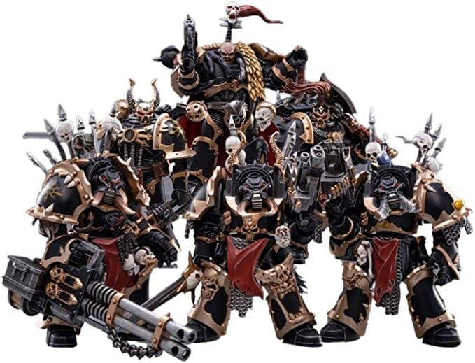Warhammer 40,000 Chaos Black Legion Action Figure Set