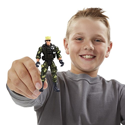US Military Toy Soldiers Playset with Accessories