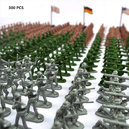 300+ Piece WWII Soldier Toy Set