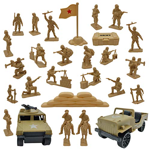 Military Army Action Figures Toy Set for Kids
