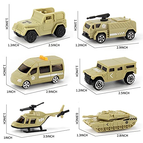 Army Men Transport Truck Playset for Kids