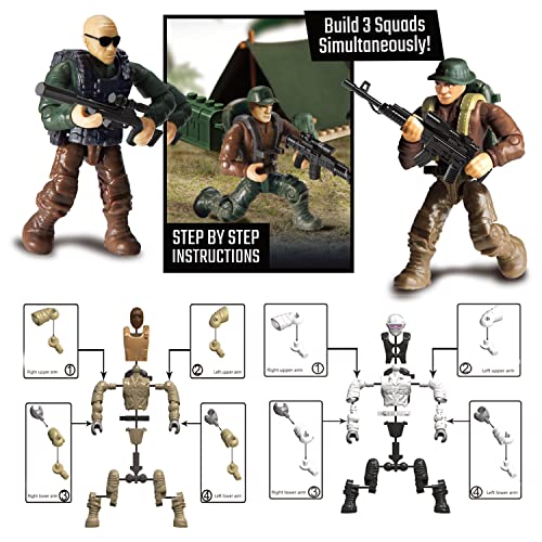 Special Forces Action Figures Set - 356 Pcs