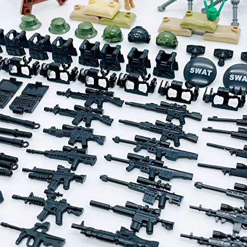 Battleground Block Toys with Military Accessories