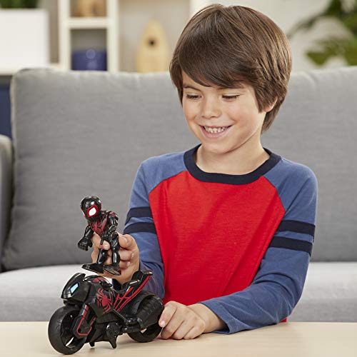Kid Arachnid Web Wheels Figure & Motorcycle Set
