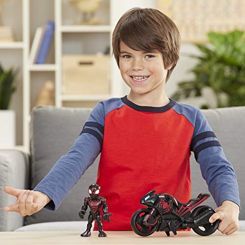 Kid Arachnid Web Wheels Figure & Motorcycle Set