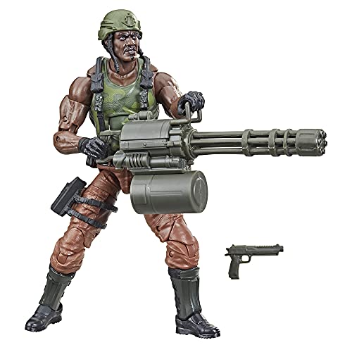 G.I. Joe Heavy Artilery Roadblock Action Figure
