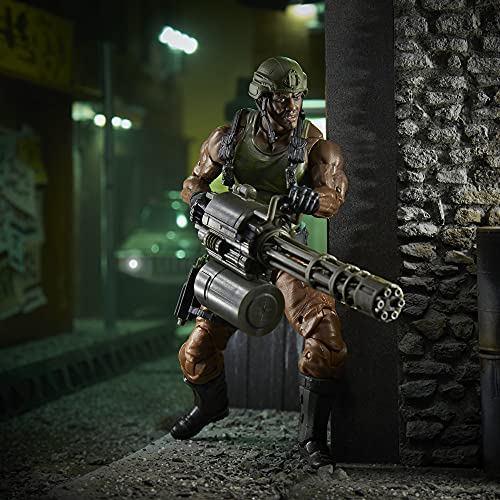 G.I. Joe Heavy Artilery Roadblock Action Figure