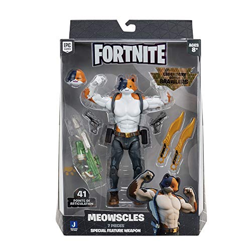 Fortnite Meowscles Brawlers Action Figure Set