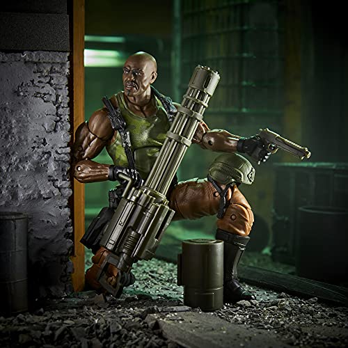 G.I. Joe Heavy Artilery Roadblock Action Figure